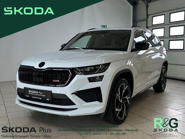 Weiss Gebraucht 2023 Skoda Kodiaq RS SUV | 45.499 € (Fairer Preis) - Bild 1/4