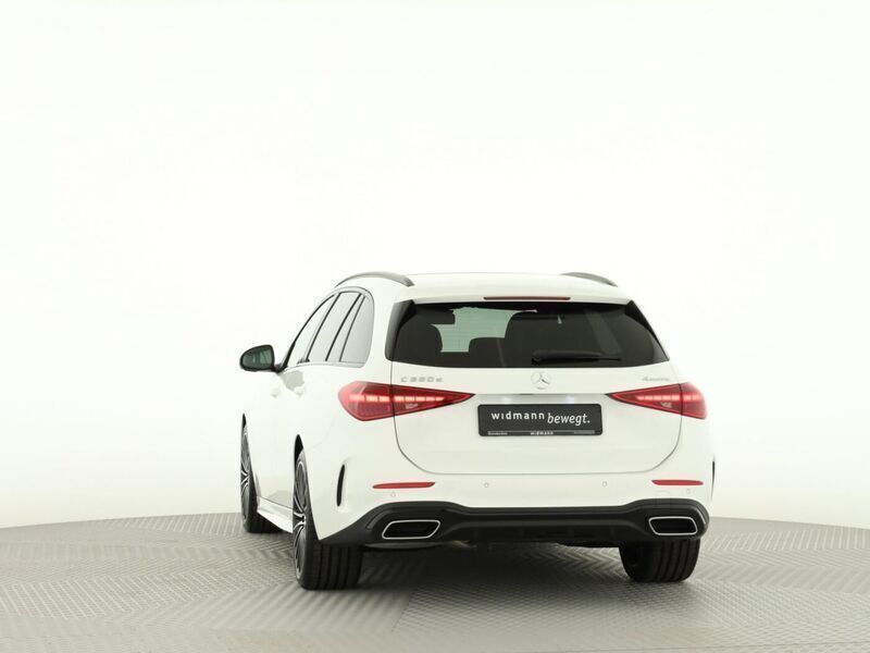 Gebraucht Mercedes C220 AMG 200 PS (147 kW) 2024 Unilack polarweiß Kombi