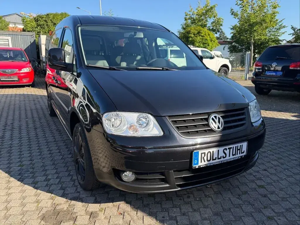 Gebraucht VW Caddy Maxi Life Life 102 PS (75 kW) 2008 Schwarz Van / Kleinbus