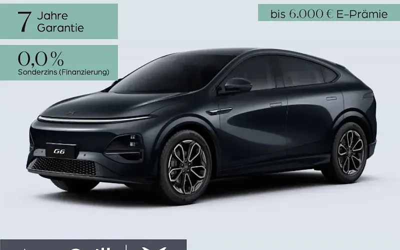 Neu XPENG G6 AWD Performance 358 kW (487 PS) 2026 Blau SUV