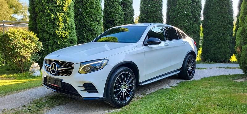 Weiß Gebraucht 2016 Mercedes GLC220 AMG Coupé | 25.999 € (Fairer Preis) - Bild 1/4
