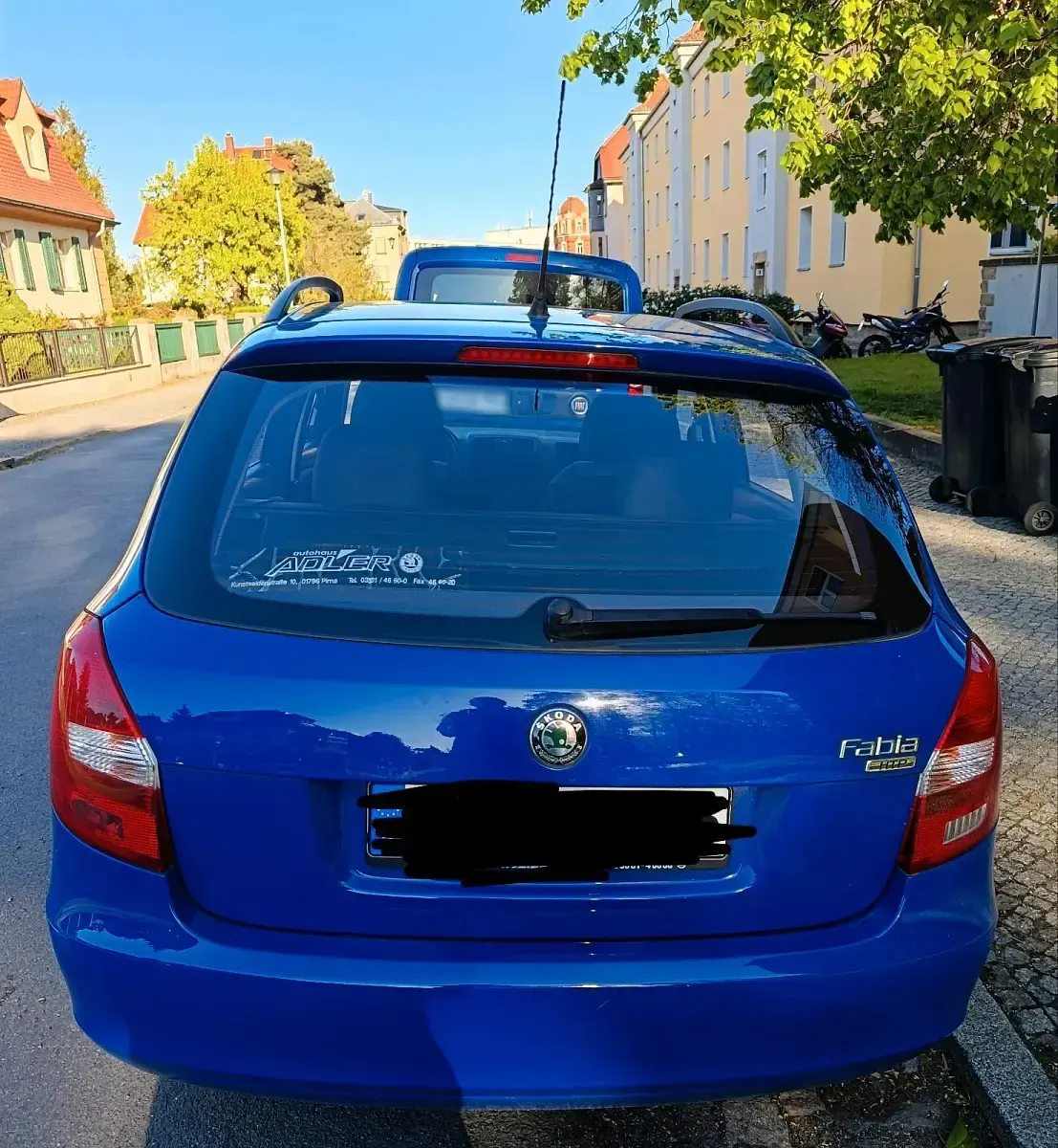 Second-hand Skoda Fabia 60 CP (44 kW) 2009 Albastru Break