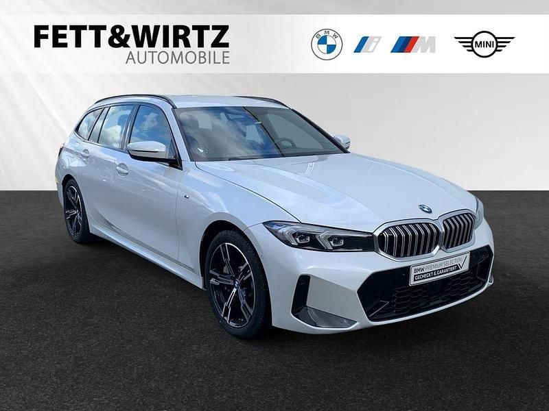 Mineralweiss metallic Gebraucht 2024 BMW 330 Efficient Dynamics Kombi | 39.499 € - Bild 1/3