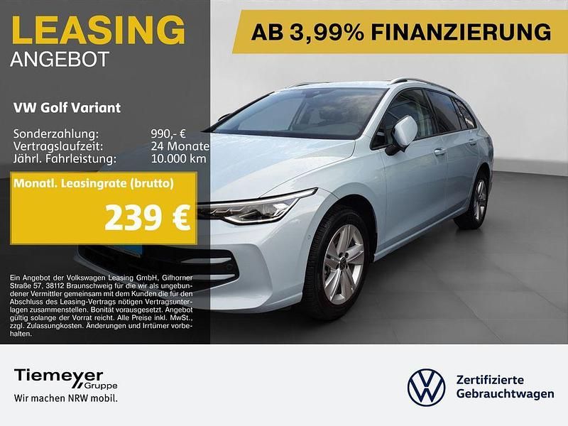 Gebraucht VW Golf VIII Life 116 PS (85 kW) 2025 Blau Kombi