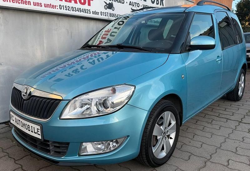 Gebraucht Skoda Roomster Ambition 86 PS (63 kW) 2014 Blau Van / Kleinbus