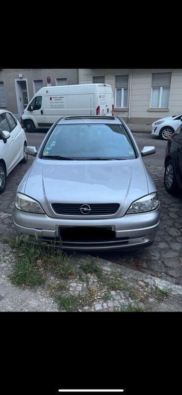 Grau Gebraucht 1998 Opel Astra Kleinwagen | 1.000 € (Guter Preis) - Bild 1/4