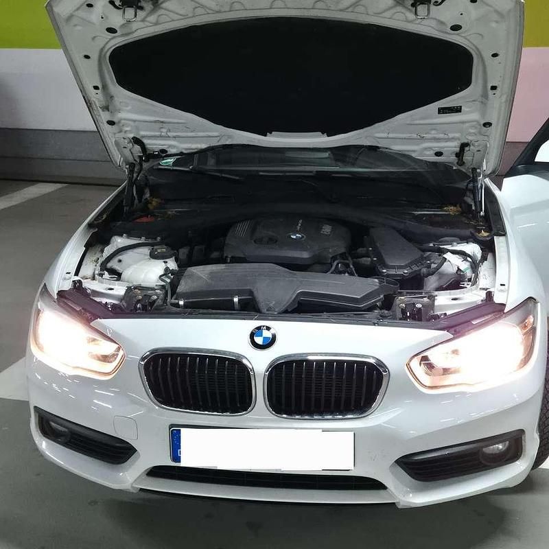 Gebraucht BMW 116 Advantage 116 PS (85 kW) 2016 Weiß Kleinwagen