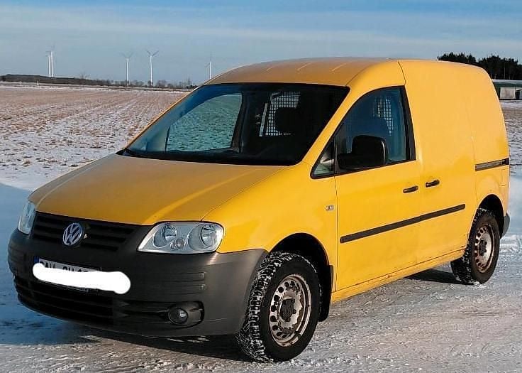 Gebraucht VW Caddy 69 PS (50 kW) 2009 Gelb Van / Kleinbus