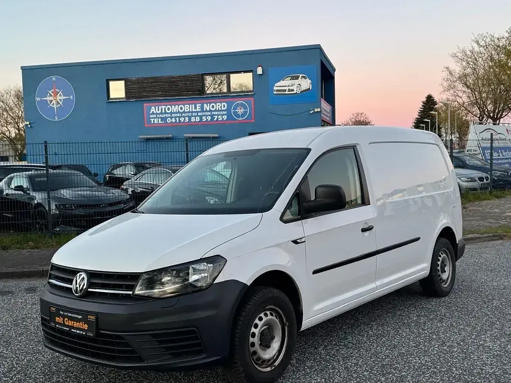 Second-hand VW Caddy 102 CP (75 kW) 2018 Alb Monovolum