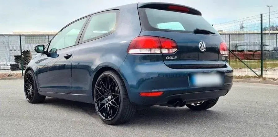 Gebraucht VW Golf VI Highline 122 PS (89 kW) 2009 Blau Kleinwagen