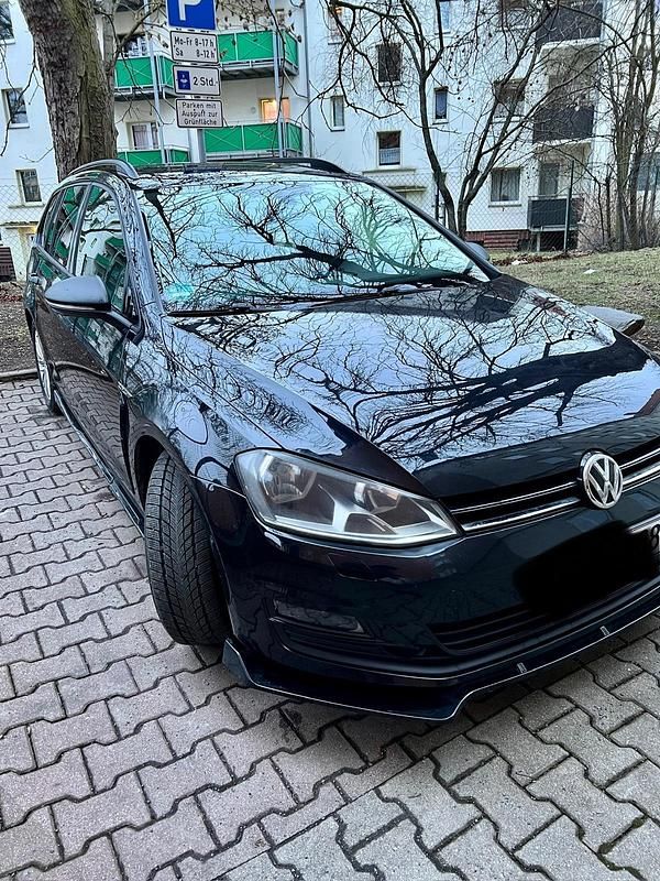 Gebraucht VW Golf VII 184 PS (135 kW) 2014 Schwarz Kombi