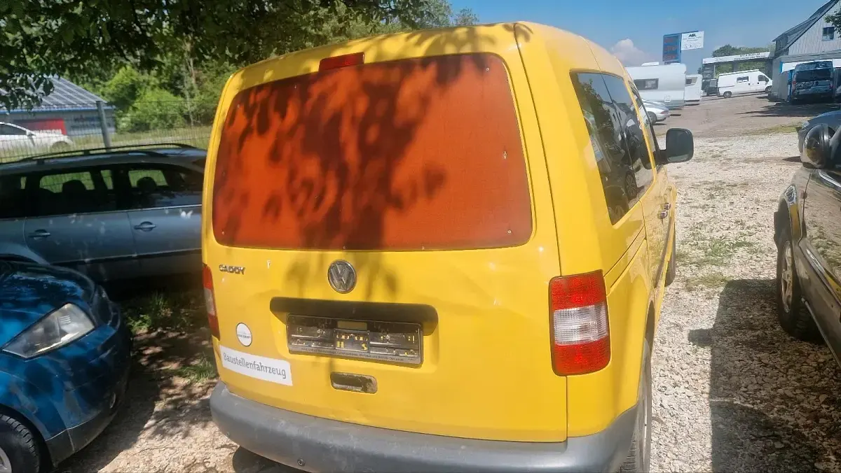Gebraucht VW Caddy 2004 Gelb Van / Kleinbus