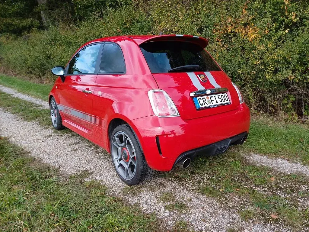 Gebraucht Abarth 500 135 PS (99 kW) 2009 Rot Kleinwagen