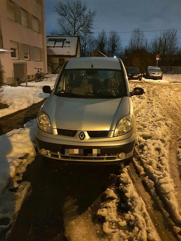 Silber Gebraucht 2003 Renault Kangoo Van / Kleinbus | 950 € (Fairer Preis) - Bild 1/4