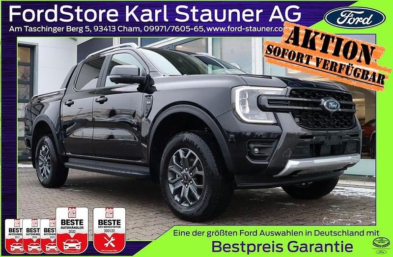 Neu Ford Ranger Wildtrack 205 PS (150 kW) 2026 Agate black metallic Abholung