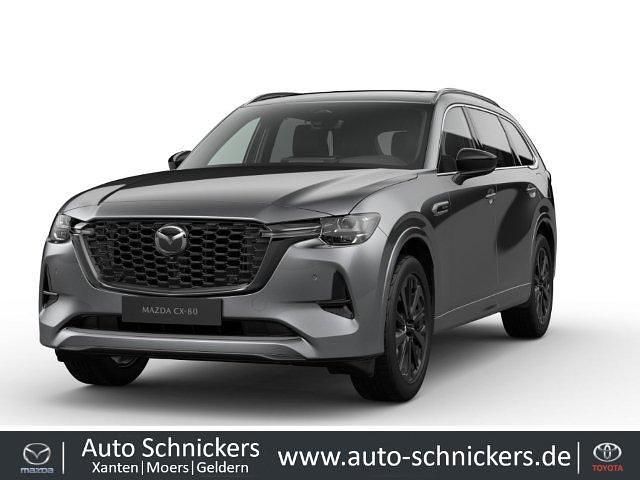 Weiss Neu 2025 Mazda CX-80 Homura-Line SUV | 59.540 € (Fairer Preis) - Bild 1/4
