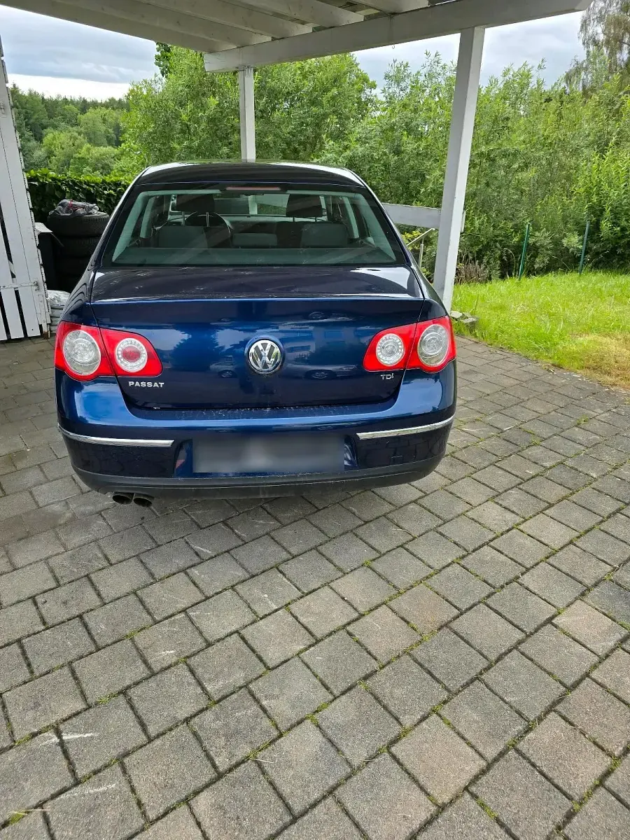 Gebraucht VW Passat 2007 Blau Limousine