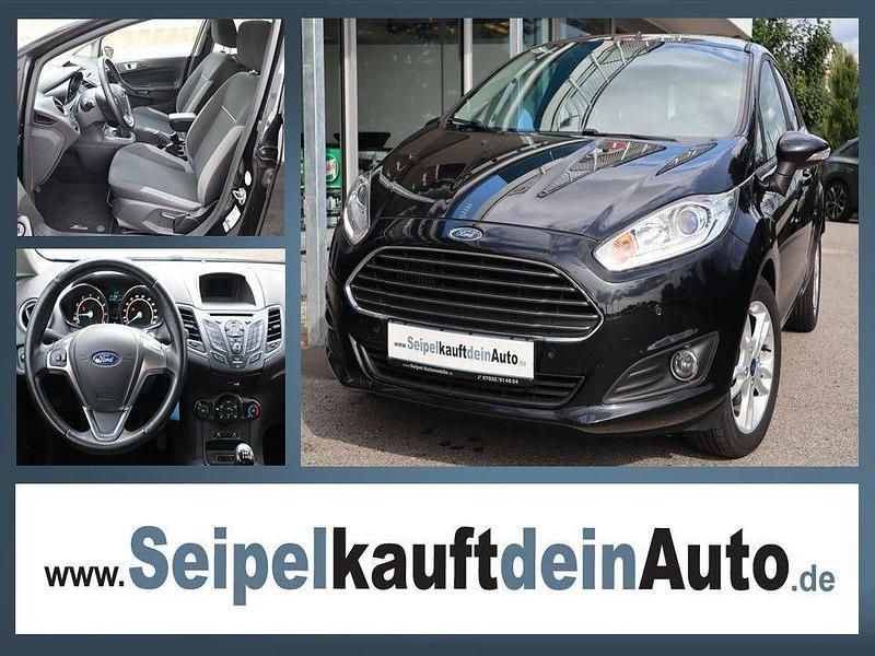Grau Gebraucht 2015 Ford Fiesta Trend Kleinwagen | 6.295 € (Fairer Preis) - Bild 1/2