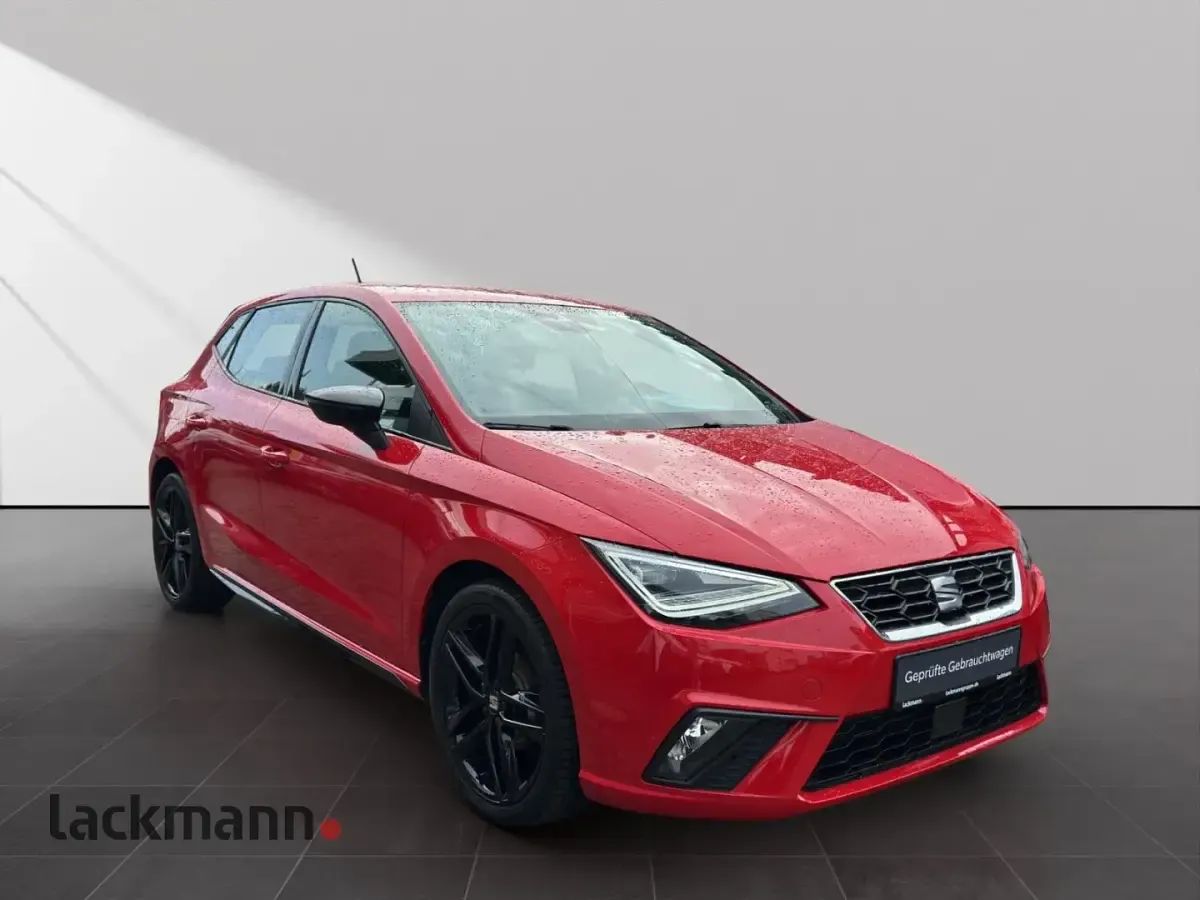 Gebraucht Seat Ibiza Black Edition 95 PS (69 kW) 2023 Rot Kleinwagen