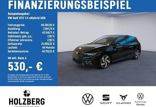 Neu VW Golf GTE 272 PS (200 kW) 2026 Schwarz Limousine