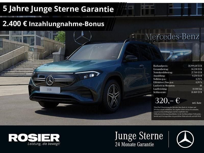 Gebraucht Mercedes EQB350 AMG 214 kW (292 PS) 2023 Blau / denimblau (metallic) SUV