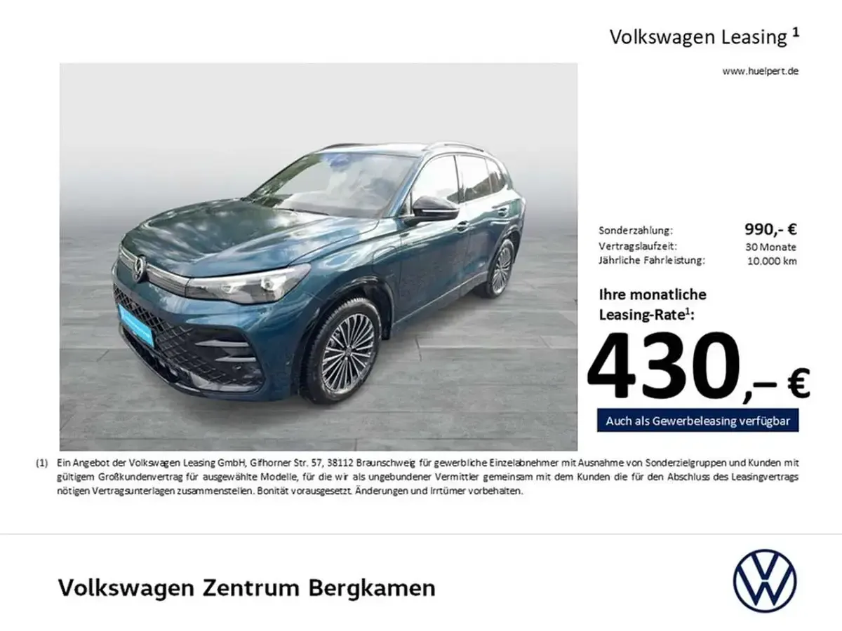 Gebraucht VW Tiguan Style 204 PS (150 kW) 2025 Blau SUV