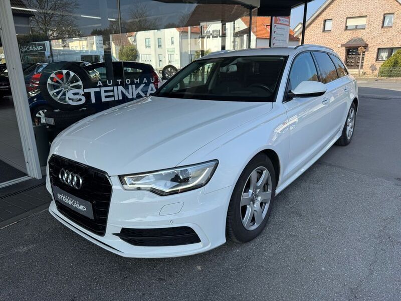 Weiß Gebraucht 2014 Audi A6 S-Line Kombi | 17.990 € (Fairer Preis) - Bild 1/4