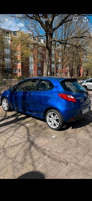 Usata Mazda 2 103 CV (75 kW) 2009 Blu Utilitaria