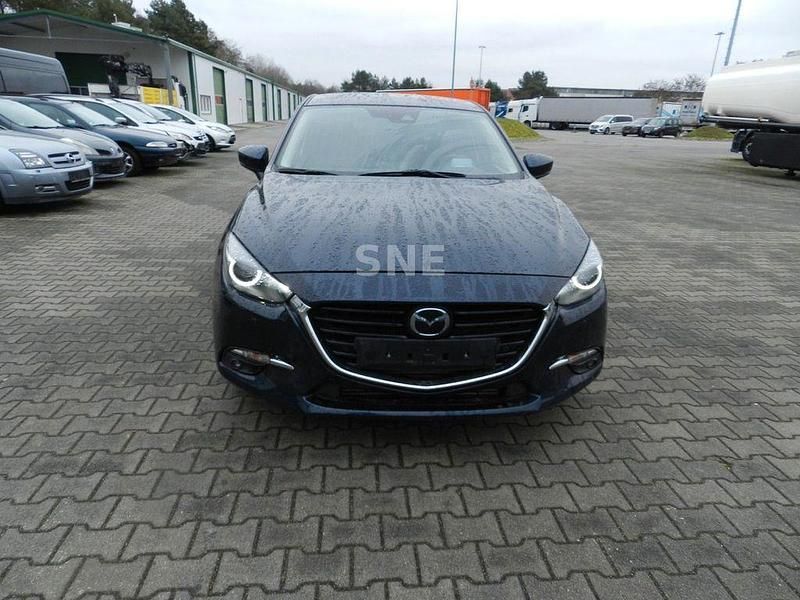 Gebraucht Mazda 3 Sports-Line 150 PS (110 kW) 2017 Blau Limousine
