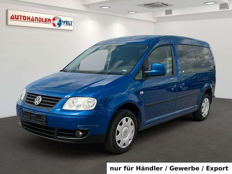 Blau Gebraucht 2009 VW Caddy Maxi Van / Kleinbus | 3.999 € - Bild 1/3