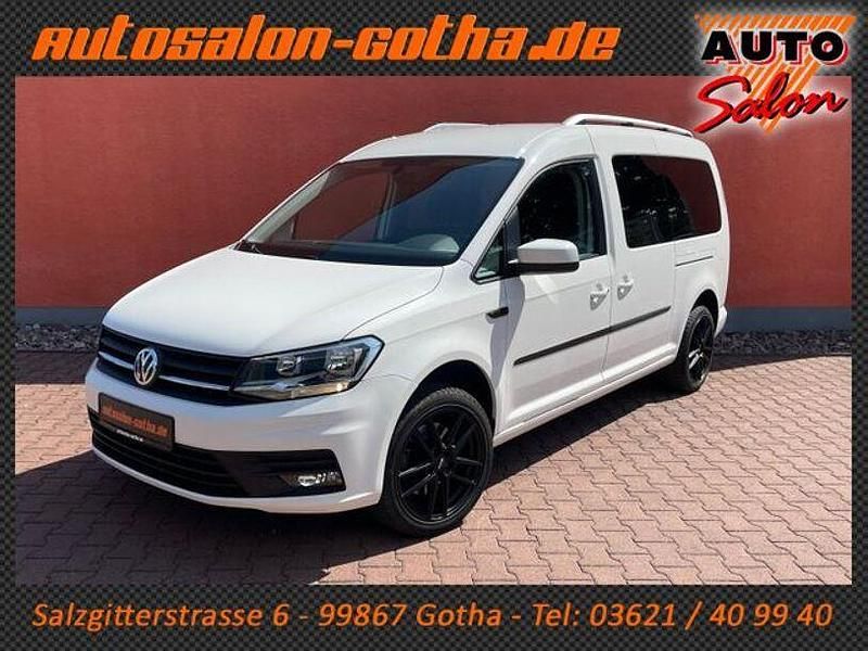 Candyweiss Gebraucht 2016 VW Caddy Maxi Van / Kleinbus | 19.980 € (Fairer Preis) - Bild 1/4