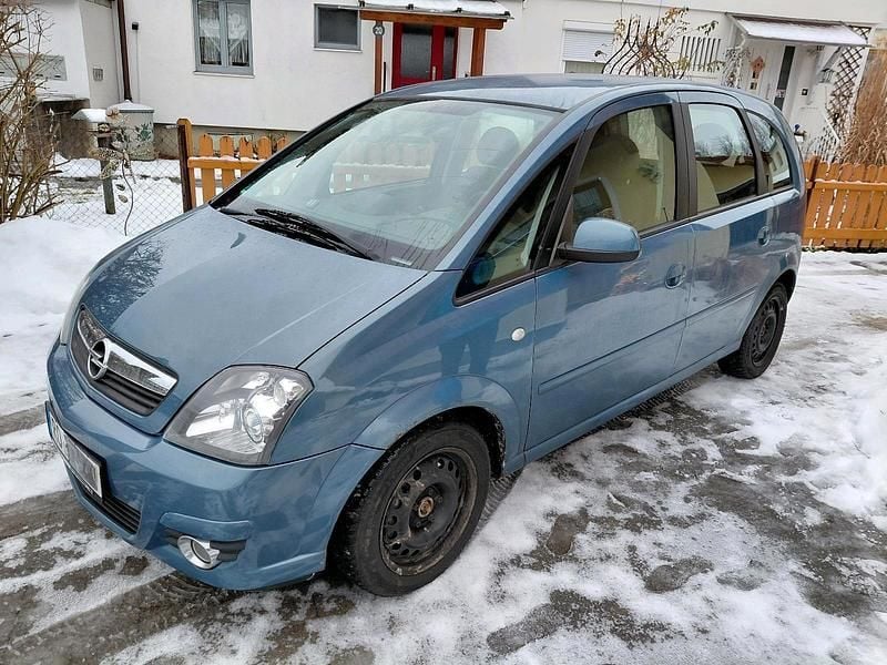Blau Gebraucht 2009 Opel Meriva Van / Kleinbus | 450 € (Superpreis) - Bild 1/4