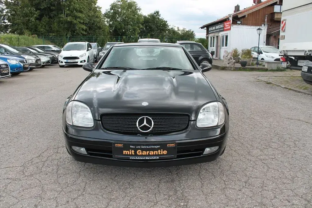Gebraucht Mercedes SLK230 193 PS (141 kW) 1999 Schwarz Cabrio