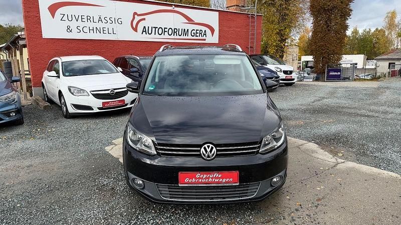 Gebraucht VW Touran 105 PS (77 kW) 2012 Schwarz Van / Kleinbus
