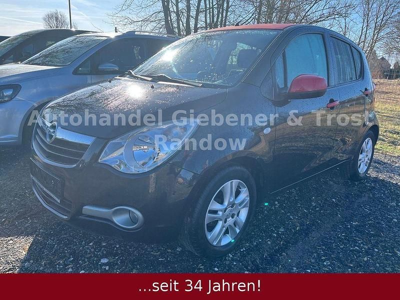 Gebraucht Opel Agila Edition 94 PS (69 kW) 2012 Schwarz Kleinwagen