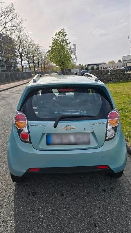 Second-hand Chevrolet Spark 81 CP (59 kW) 2012 Albastru Hatchback