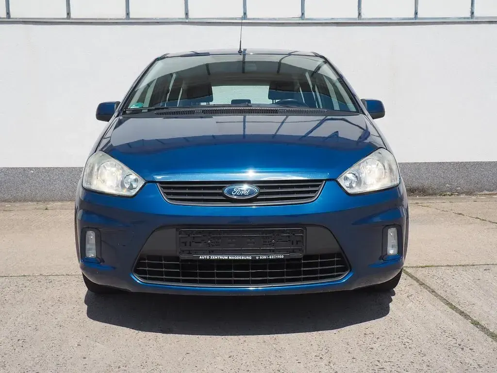 Gebraucht Ford C-MAX Style 101 PS (74 kW) 2010 Blau Van / Kleinbus