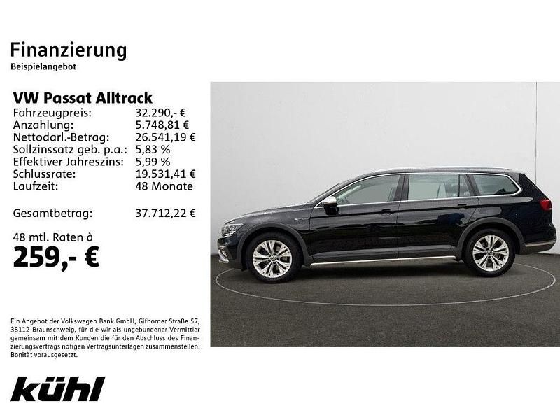 Gebraucht VW Passat Alltrack 200 PS (147 kW) 2023 Schwarz Kombi