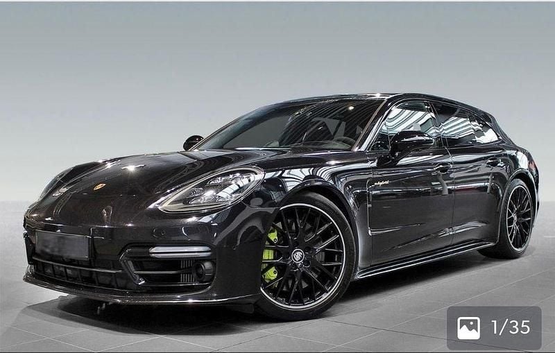 Schwarz Gebraucht 2021 Porsche Panamera 4S Sport Turismo Limousine | 69.500 € (Superpreis) - Bild 1/4