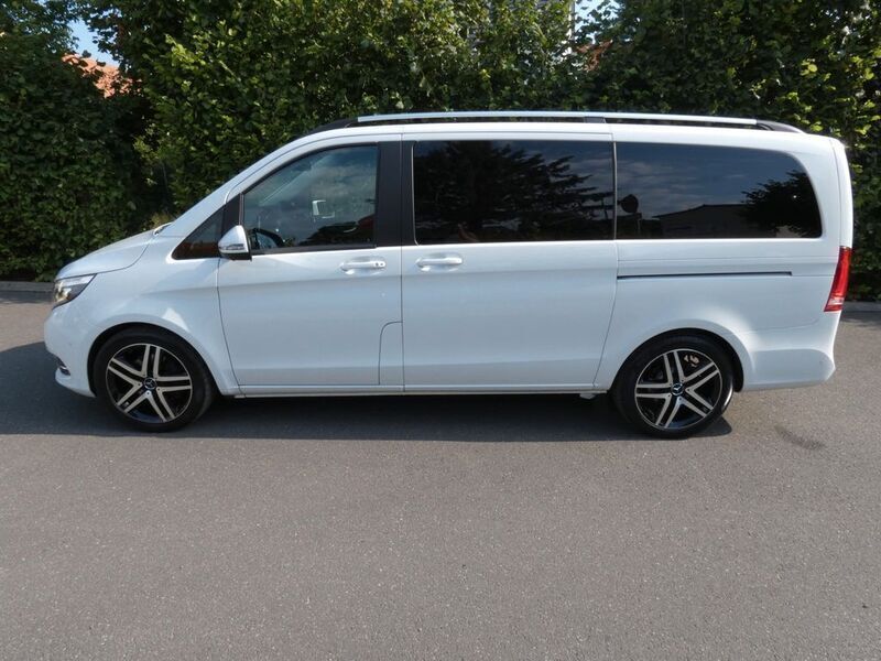 Gebraucht Mercedes V220 190 PS (139 kW) 2018 Weiß Van / Kleinbus