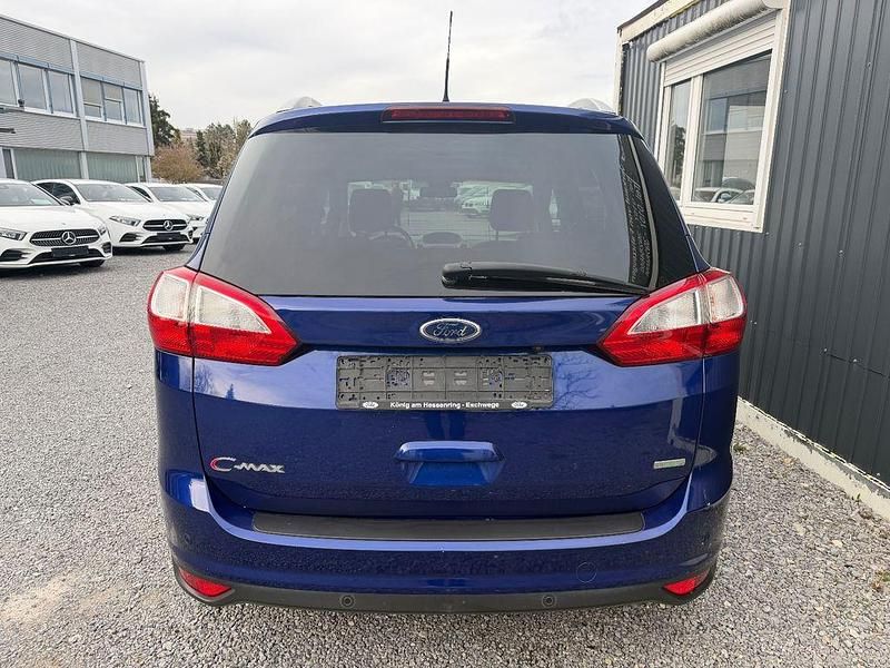 Gebraucht Ford Grand C-Max Titanium 150 PS (110 kW) 2014 Blau Van / Kleinbus