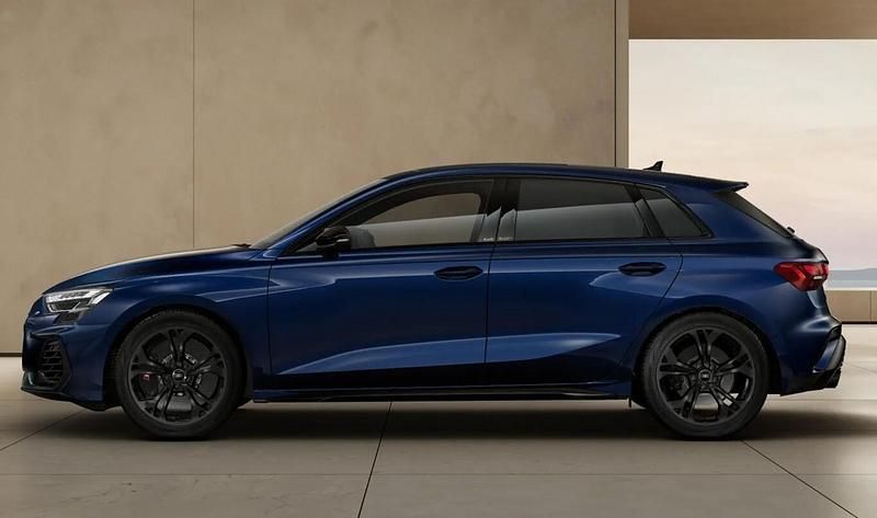 Neu Audi S3 Advanced 333 PS (244 kW) 2025 Navarrablau metallic Limousine