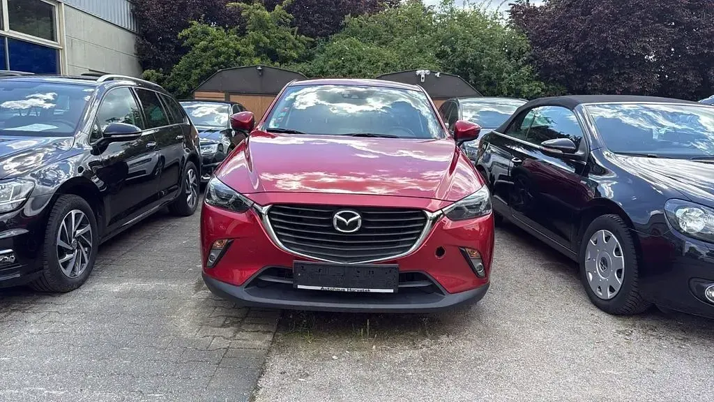 Gebraucht Mazda CX-3 Exclusive-Line 105 PS (77 kW) 2016 Rot SUV