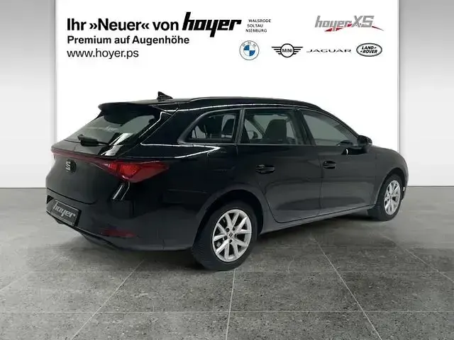 Gebraucht Seat Leon Style 150 PS (110 kW) 2021 Mitternachtsschwarz (metallic) Kombi