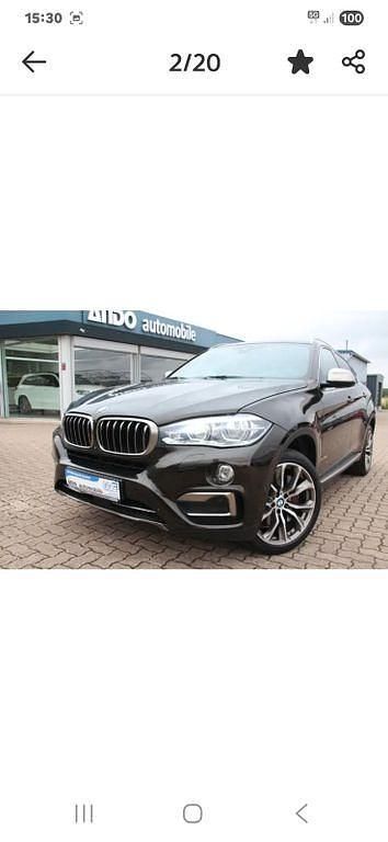 Braun Gebraucht 2015 BMW X6 Sport Line SUV | 34.550 € - Bild 1/4