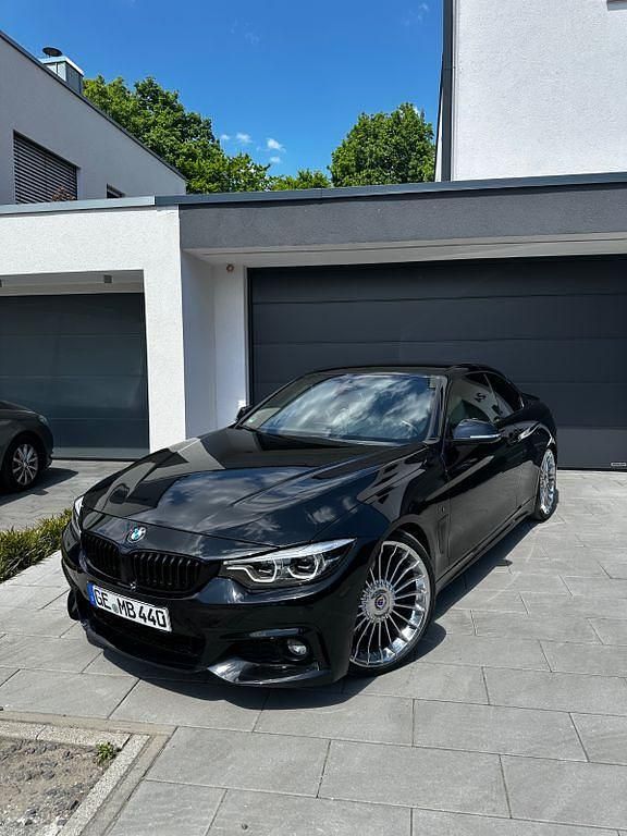 Schwarz Gebraucht 2019 BMW 440 M Sport Cabrio | 34.999 € (Etwas zu teuer) - Bild 1/4