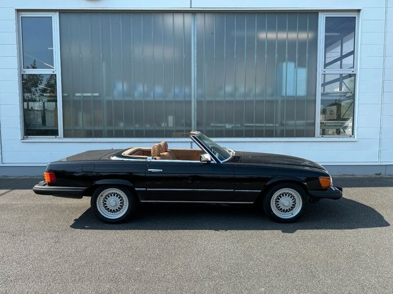 Gebraucht Mercedes SL500 231 PS (169 kW) 1984 Schwarz Cabrio