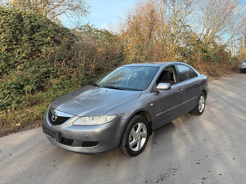 Grau Gebraucht 2005 Mazda 6 Comfort Limousine | 1.200 € (Superpreis) - Bild 1/4