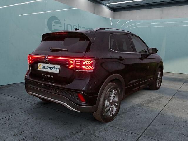 Gebraucht VW T-Cross R-line 116 PS (85 kW) 2024 Schwarz SUV