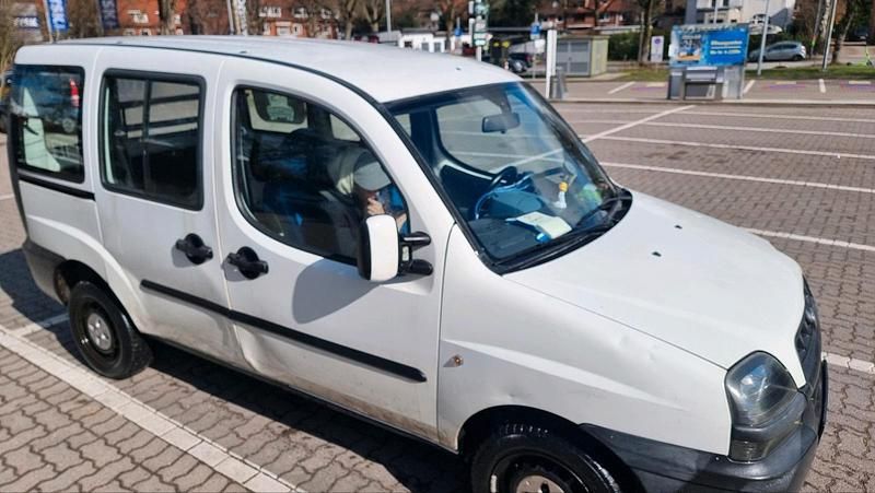 Gebraucht Fiat Doblò 64 PS (47 kW) 2003 Weiß Van / Kleinbus